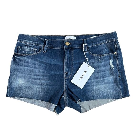 FRAME Denim Cutoff Jean Shorts‎ size 32 - Picture 1 of 10